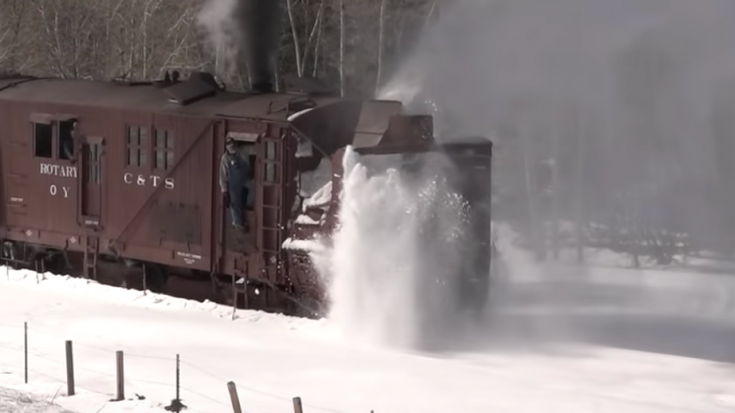 Cumbres & Toltec Scenic Railroad Rotary Plow Action | Train Fanatics Videos