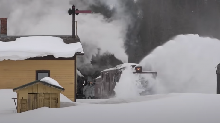 Cumbres & Toltec Rotary Action | Train Fanatics Videos