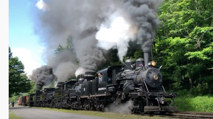 Cass Scenic Railroad Parade of Smoke & Steam | Train Fanatics Videos