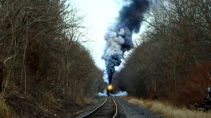 Switcher CNJ 113 On The Lehigh Gorge Scenic Railway | Train Fanatics Videos