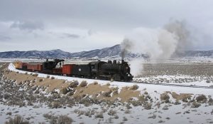 Nevada Northern’s #93 In Winter