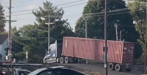 CSX Freight Versus Truck