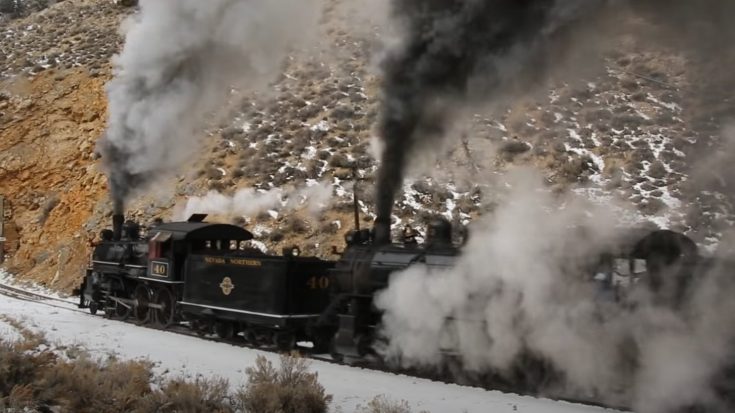 Nevada Northern Railway In Winter | Train Fanatics Videos