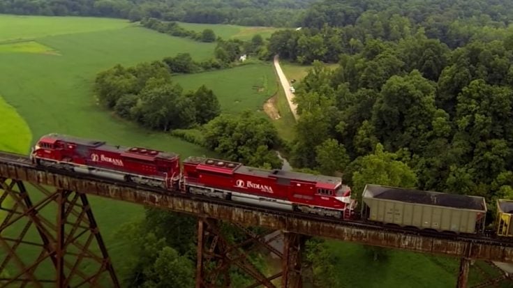 The 114 Year Old Tulip Trestle | Train Fanatics Videos