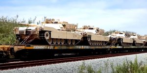 BNSF Rolls For The 3rd Armored Brigade