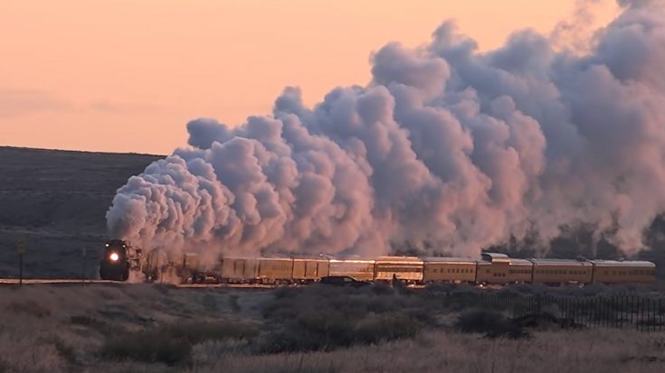 Big Boy #4014 Early Morning Steam Show | Train Fanatics Videos