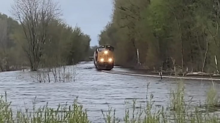 CSX/BNSF Seem To Walk On Water | Train Fanatics Videos