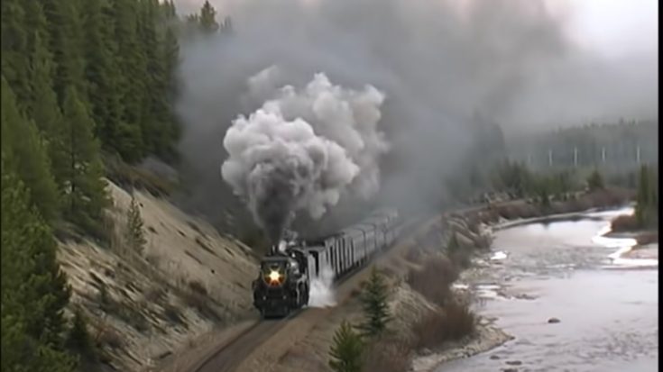 Canadian Pacific #2816 On Morant’s Curve | Train Fanatics Videos