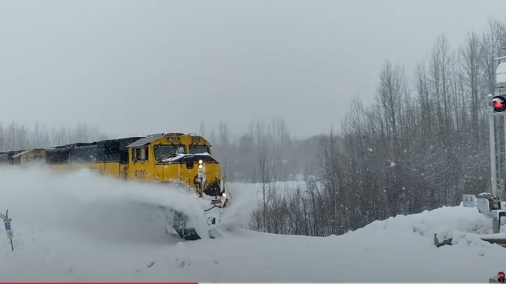 Alaska Railroad’s Snow Covered Rails