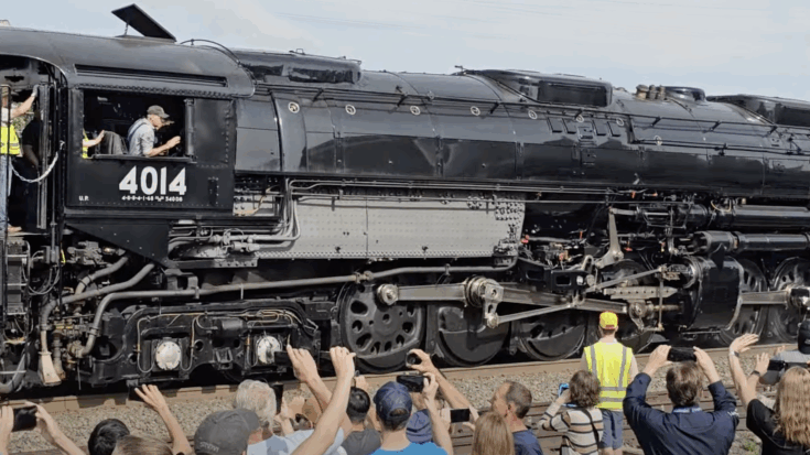 Big Boy 4014 Wheel Slippin’ in Colorado